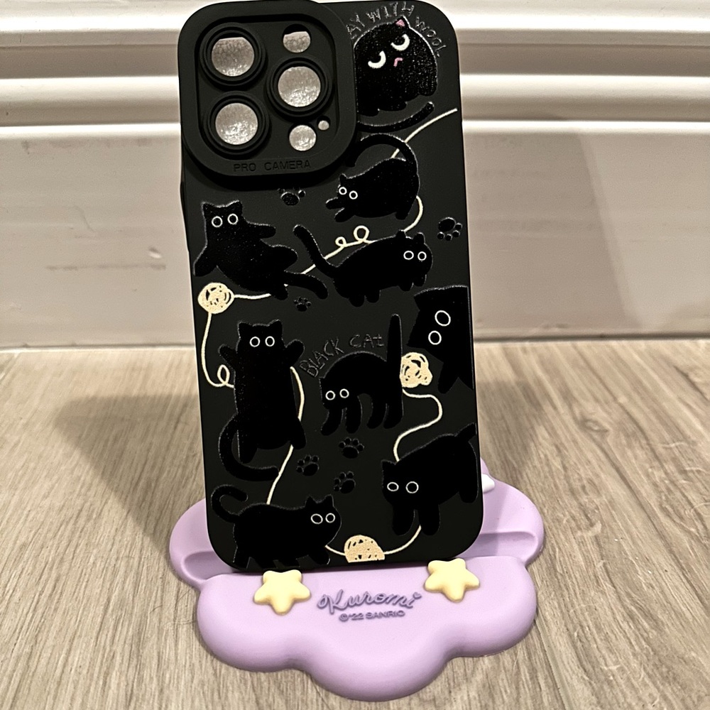 Cute Cat Silicone Soft iPhone Case